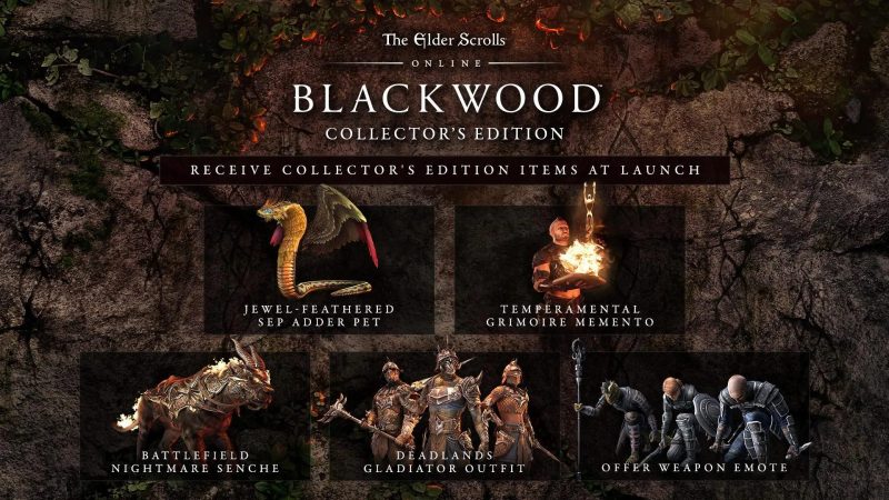 The Elder Scrolls Online Blackwood Collector's Edition