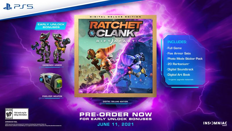 Ratchet Clank Rift Apart Digital Deluxe Edition