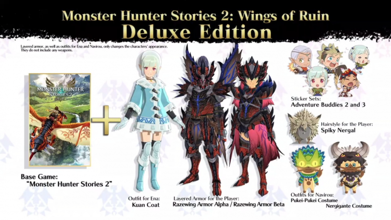 monster hunter stories 2 deluxe edition