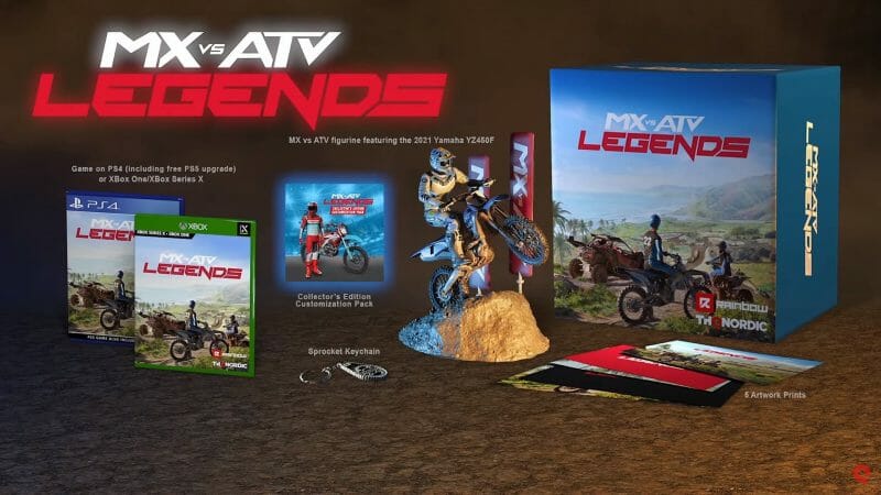 MX vs ATV Legends Collectors Edition Trailer Featured Image