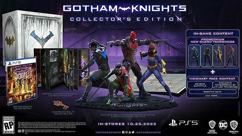 gotham knights collectors edition